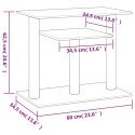 Drapak dla kota z platformami, ciemnoszary, 62,5 cm