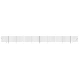 Ogrodzenie z siatki drucianej, antracytowe, 2,2x25 m