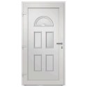 Drzwi wejściowe zewnętrzne, białe, 88 x 190 cm