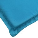 Poduszka na leżak, niebieska, 200x60x3 cm, tkanina Oxford