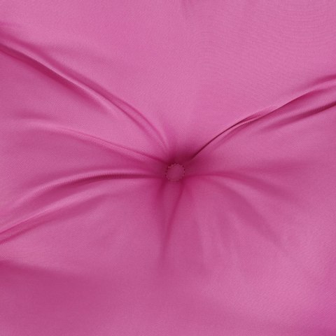 Poduszka na ławkę ogrodową, różowa, 180x50x7 cm, tkanina