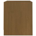 Szafka nocna, miodowy brąz, 40x30,5x35,5 cm, drewno sosnowe