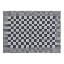 Ręczniki kuchenne, 20 szt., czarno-białe, 50x70 cm, bawełna