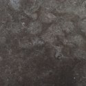 Blat do stołu, czarny, Ø40 x 2,5 cm, marmur