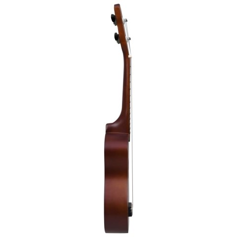 Ukulele sopranowe z pokrowcem, dla dzieci, naturalne, 23"