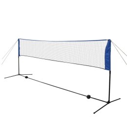 Siatka do badmintona, lotki, 300x155 cm