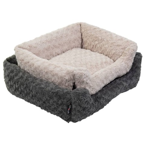 Jack and Vanilla Legowisko sofa Softy S, 60x52x18 cm, szare rozety