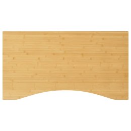 Blat do biurka, 110x60x4 cm, bambusowy