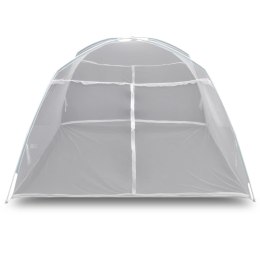 Moskitiera namiotowa, 200x180x150 cm, włókno szklane, biała
