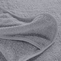 Ręczniki plażowe, 6 szt., szare, 60x135 cm, tkanina, 400 g/m²