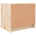 Szafka nocna, 40x31x35,5 cm, lite drewno sosnowe