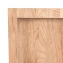 Blat do stołu, jasnobrązowy, 120x60x6 cm, lite drewno dębowe