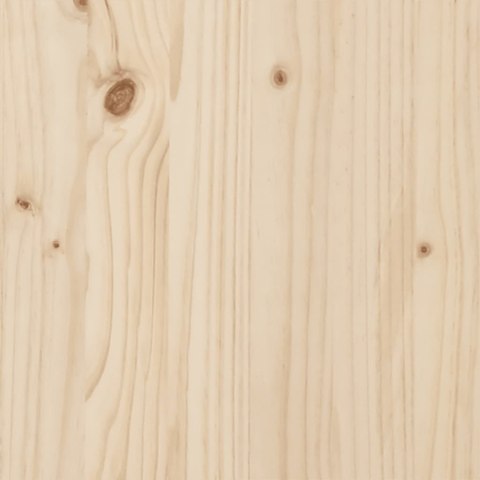Rabata ogrodowa z płotkiem, 150x50x70 cm, drewno sosnowe