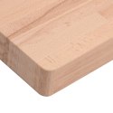 Blat do biurka, 100x50x4 cm, lite drewno bukowe