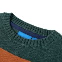 Sweter dziecięcy z dzianiny, kolorowy, 116