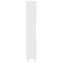 Szafka łazienkowa, biała, 30x30x179 cm, płyta wiórowa