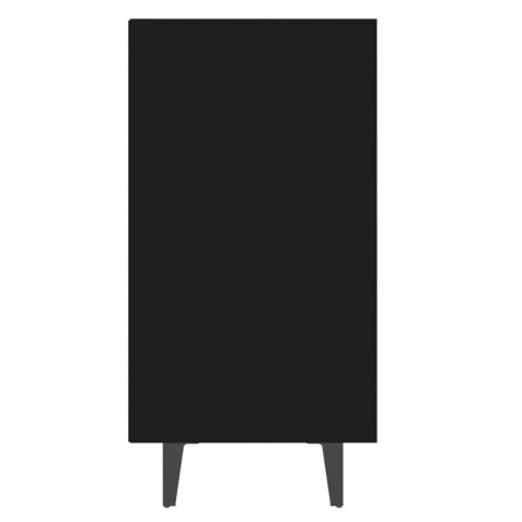 Szafka, czarna, 103,5x35x70 cm, płyta wiórowa