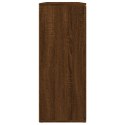 Szafka, brązowy dąb, 91x29,5x75 cm, materiał drewnopochodny