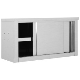 Ścienna szafka kuchenna z przesuwnymi drzwiami, 90x40x50 cm