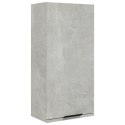 Wisząca szafka łazienkowa, betonowa szarość, 32x20x67 cm