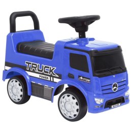 Jeździk ciężarówka Mercedes-Benz, niebieski