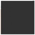 Szafka nocna, czarna, 30,5x30x30 cm, płyta wiórowa