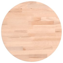 Blat do stolika, Ø30x4 cm, okrągły, lite drewno bukowe