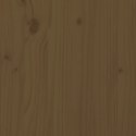 Szafka nocna, miodowy brąz, 40x34x40 cm, lite drewno sosnowe