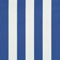 Markiza zwijana, 150 x 150 cm, niebiesko-biała