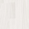 Szafka nocna, biała, 40x31x40 cm, lite drewno sosnowe