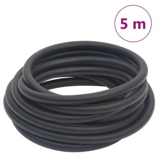 Hybrydowy wąż pneumatyczny, czarny, 0,6", 5 m, guma i PVC