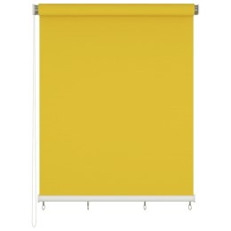Roleta zewnętrzna, 220x140 cm, żółta