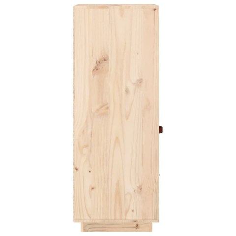 Szafka, 34x40x108,5 cm, lite drewno sosnowe