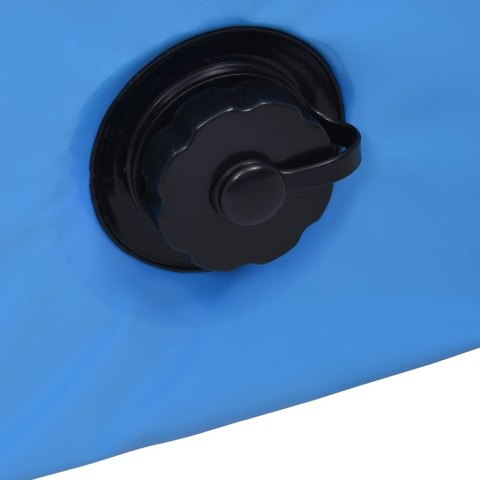  Składany basen dla psa, niebieski, 160 x 30 cm, PVC