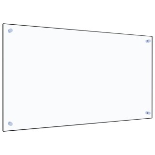  Panel ochronny do kuchni, przezroczysty, 90x50 cm, szkło