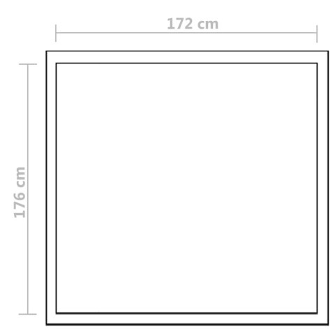  Szklarnia, wzmocnione aluminium, 3,46 m²