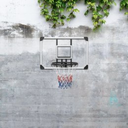  Przezroczysta tablica z koszem do koszykówki, 90x60x2,5 cm