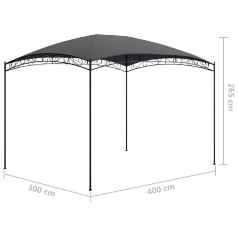  Altana, 3x4x2,65 m, antracytowa, 180 g/m²