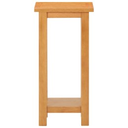  Stolik boczny, 27x24x55 cm, lite drewno dębowe