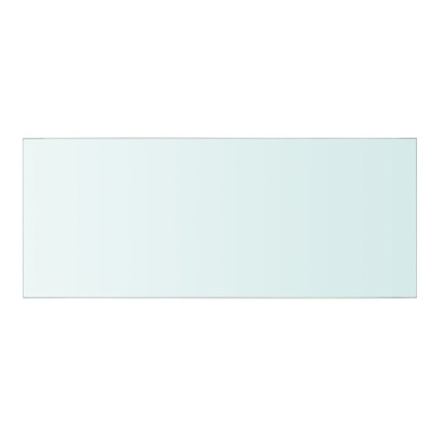 Półka szklana, bezbarwny panel, 50x20 cm