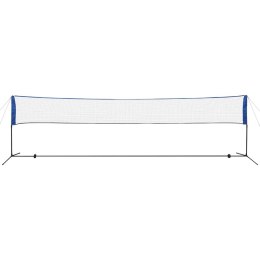  Siatka i lotki do badmintona, 600x155 cm