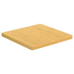  Blat do stołu, 60x60x2,5 cm, bambusowy