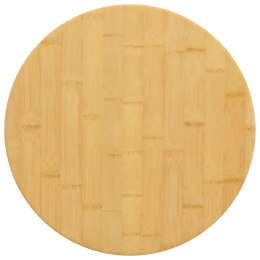  Blat do stołu, Ø40x2,5 cm, bambusowy