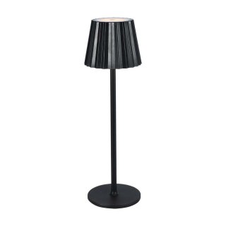 Lampka Biurkowa Nocna V-TAC 4W LED 37cm Ładowanie USB Ściemnianie Czarna VT-1028 3000K-6000K 150lm