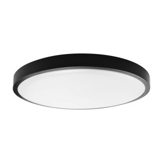 Plafon V-TAC 36W LED Okrągły 42cm Natynkowy IP44 Czarny VT-8630B 3000K 3820lm