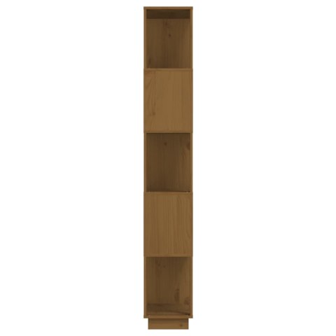  Regał/przegroda, miodowy brąz, 80x25x163,5 cm, drewno sosnowe