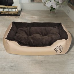  Ciepłe legowisko dla psa z poduszką, rozmiar XL