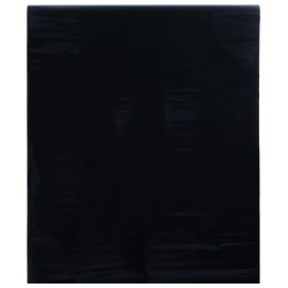  Folia okienna statyczna, matowa, czarna, 90x2000 cm, PVC