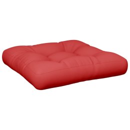  Poduszka na paletę, czerwona, 50x50x12 cm, tkanina
