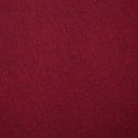  Zestaw 2 sof tapicerowanych tkaniną, kolor czerwonego wina